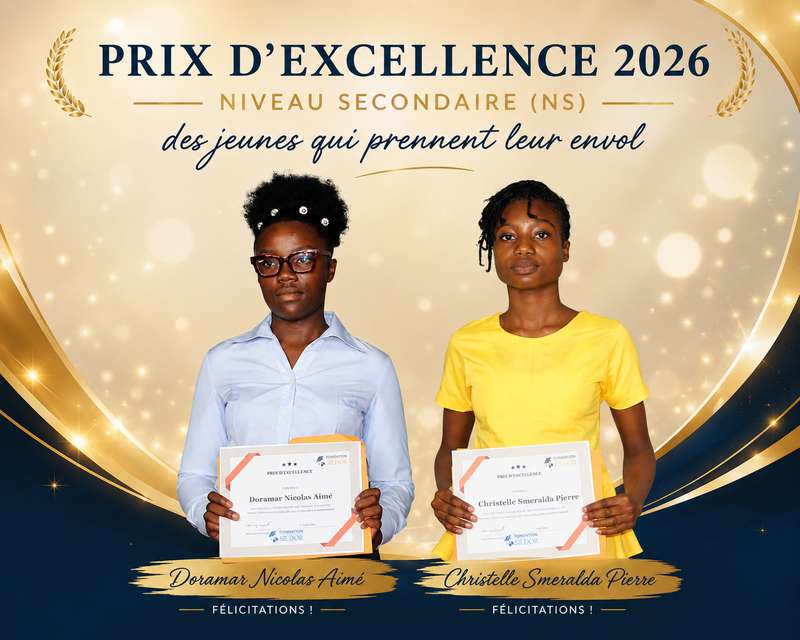 Prix d’excellence et de persévérance